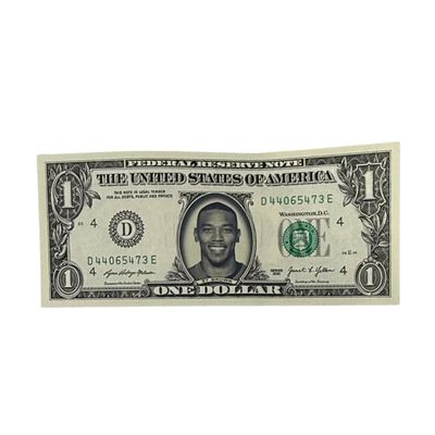 Amon-Ra St. Brown Famous Face Dollar Bill