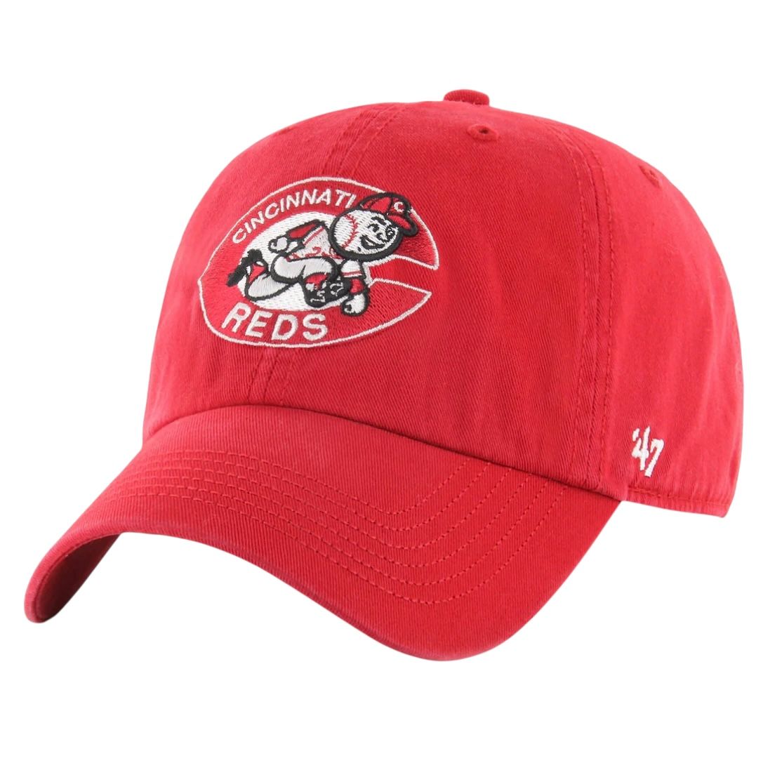 Cincinnati Reds Men’s 47 Brand Clean Up Adjustable Hat
