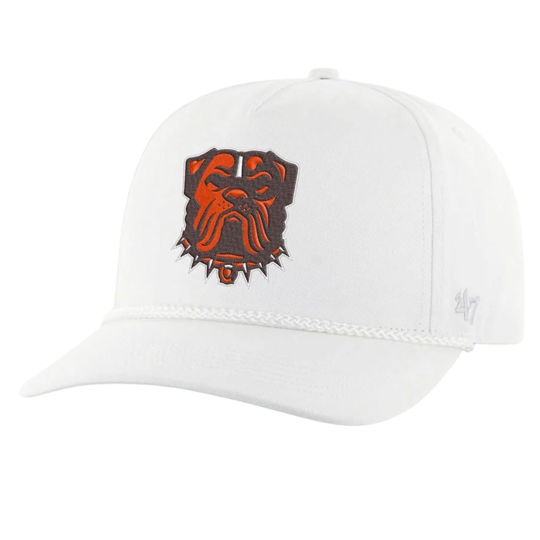 Cleveland Browns Men’s White 47 Legacy Rope Hitch Adjustable Hat