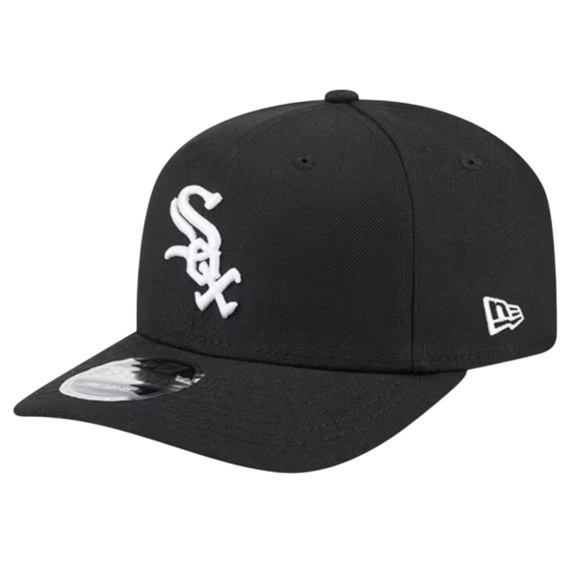 Chicago White Sox Men's Black 2025 New Era 9Seventy Stretch-Snap Hat