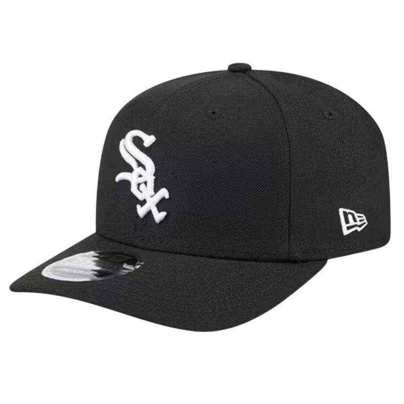 Chicago White Sox Men's Black 2025 New Era 9Seventy Stretch-Snap Hat