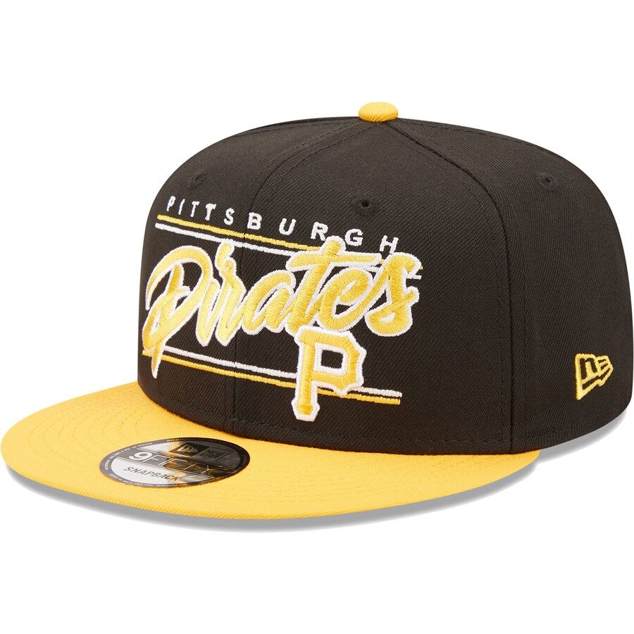 Pittsburgh Pirates Men’s Team Script New Era 9Fifty Snapback Hat