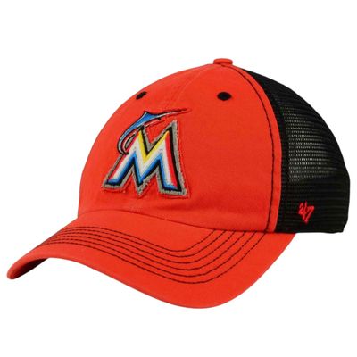 Miami Marlins Men’s 47 Brand Clean Up Adjustable Hat