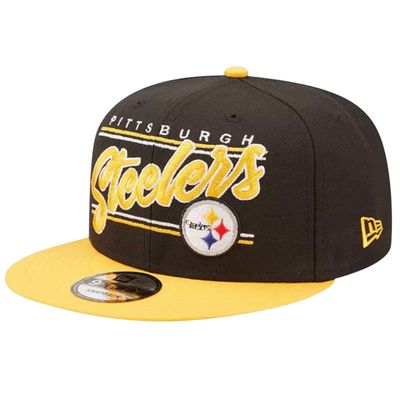 Pittsburgh Steelers Men’s Team Script New Era 9Fifty Snapback Hat