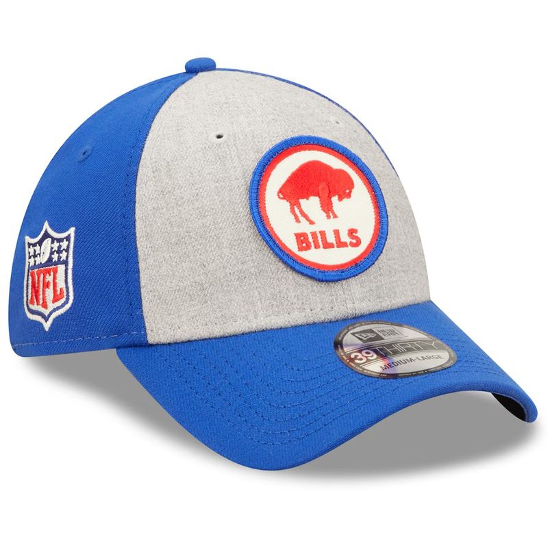 Buffalo Bills Men’s Retro New Era 39Thirty  Sideline Official Flex Fit Hat