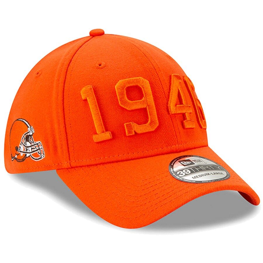 Cleveland Browns Men’s Color Rush Alternate Sideline New Era 39Thirty Flex Fit Hat