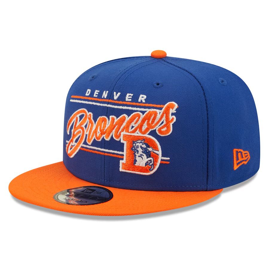 Denver Broncos Men’s Historic Team Script New Era 9Fifty Snapback Hat