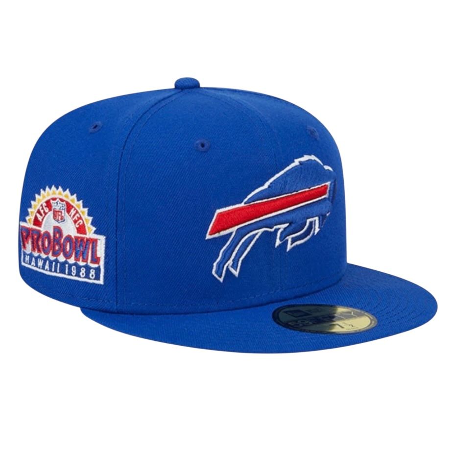 Buffalo Bills Men’s New Era NFL Pro Bowl 1988 Patch 59Fifty Fitted Hat