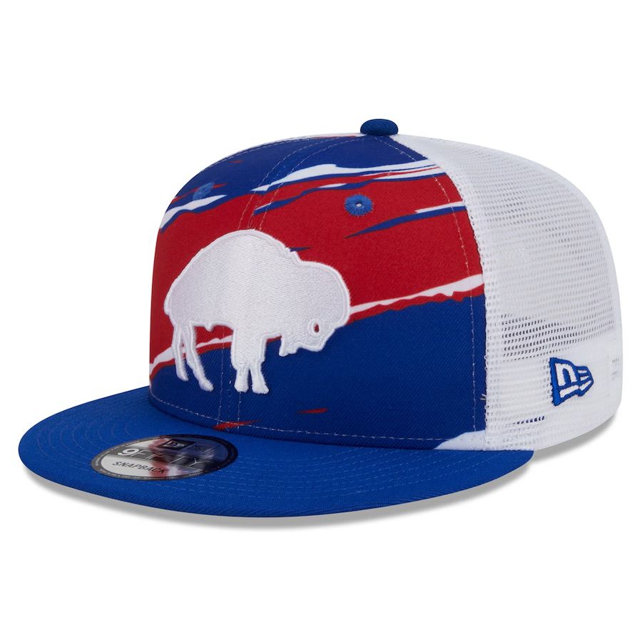 Buffalo Bills Retro Men's New Era Tear Trucker 9FIFTY Snapback Hat