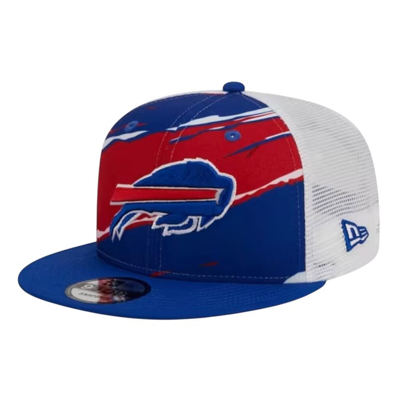 Buffalo Bills Men's New Era Tear Trucker 9FIFTY Snapback Hat Buffalo Bills Men's New Era Tear Trucker 9FIFTY Snapback Hat