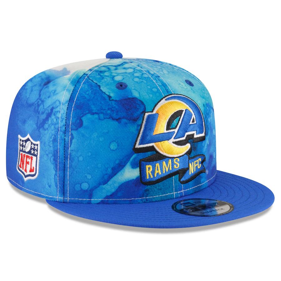 Los Angeles Rams Men's Sideline Ink New Era 9Fifty Snapback Hat