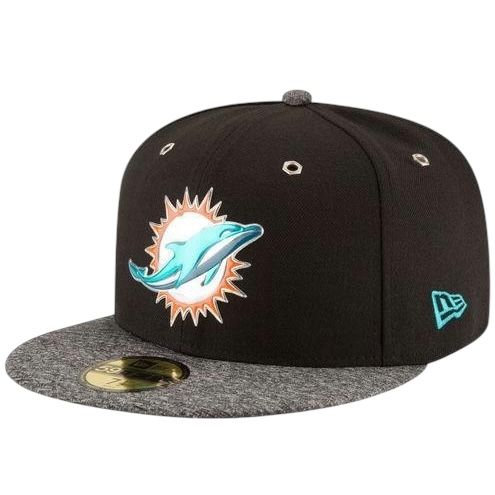 Miami Dolphins Men's New Era 59Fifty Fitted Hat