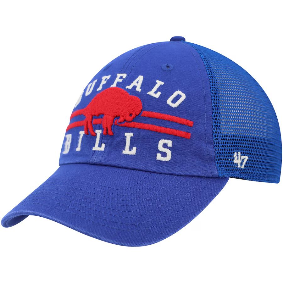 Buffalo Bills Men’s Legacy Highpoint 47 Brand Clean Up Adjustable Hat