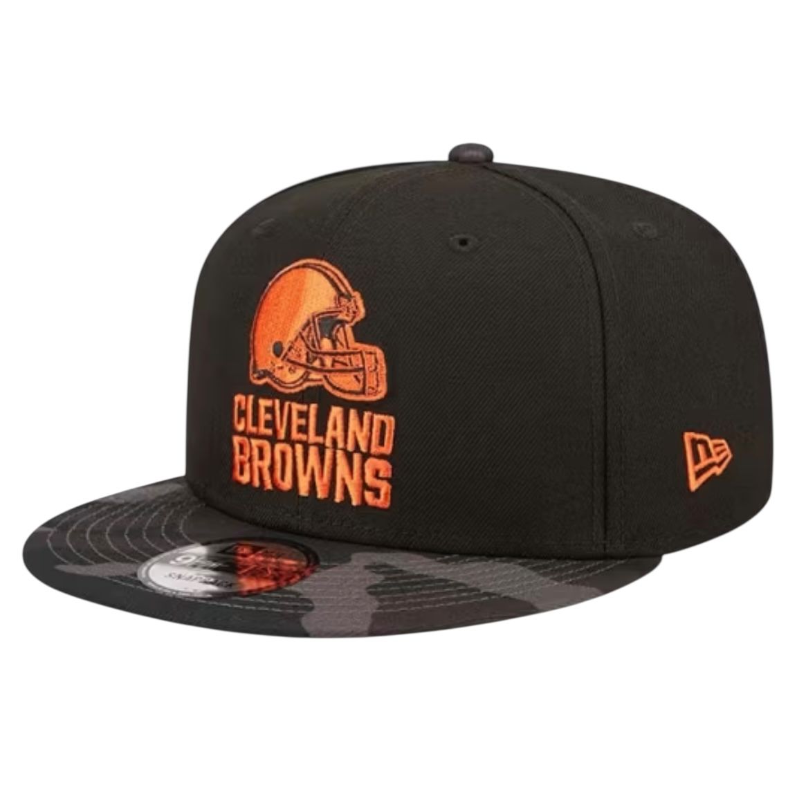 Cleveland Browns Men’s Black Camo New Era 9Fifty Snapback Hat