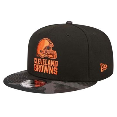 Cleveland Browns Men’s Black Camo New Era 9Fifty Snapback Hat