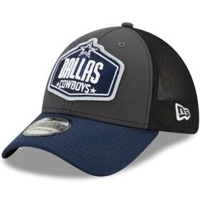 Dallas Cowboys Men’s New Era Black 39Thirty Fitted Trucker Hat