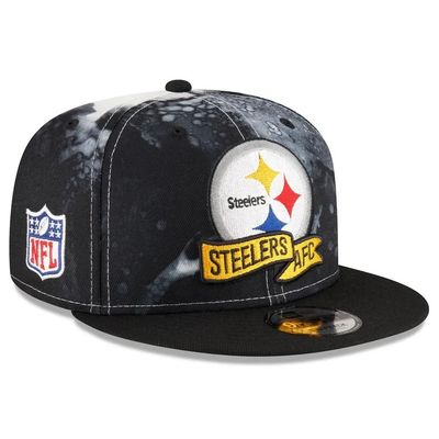 Pittsburgh Steelers Men's Sideline Ink New Era 9Fifty Snapback Hat