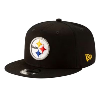 Pittsburgh Steelers Men’s Black New Era 9Fifty Snapback Hat