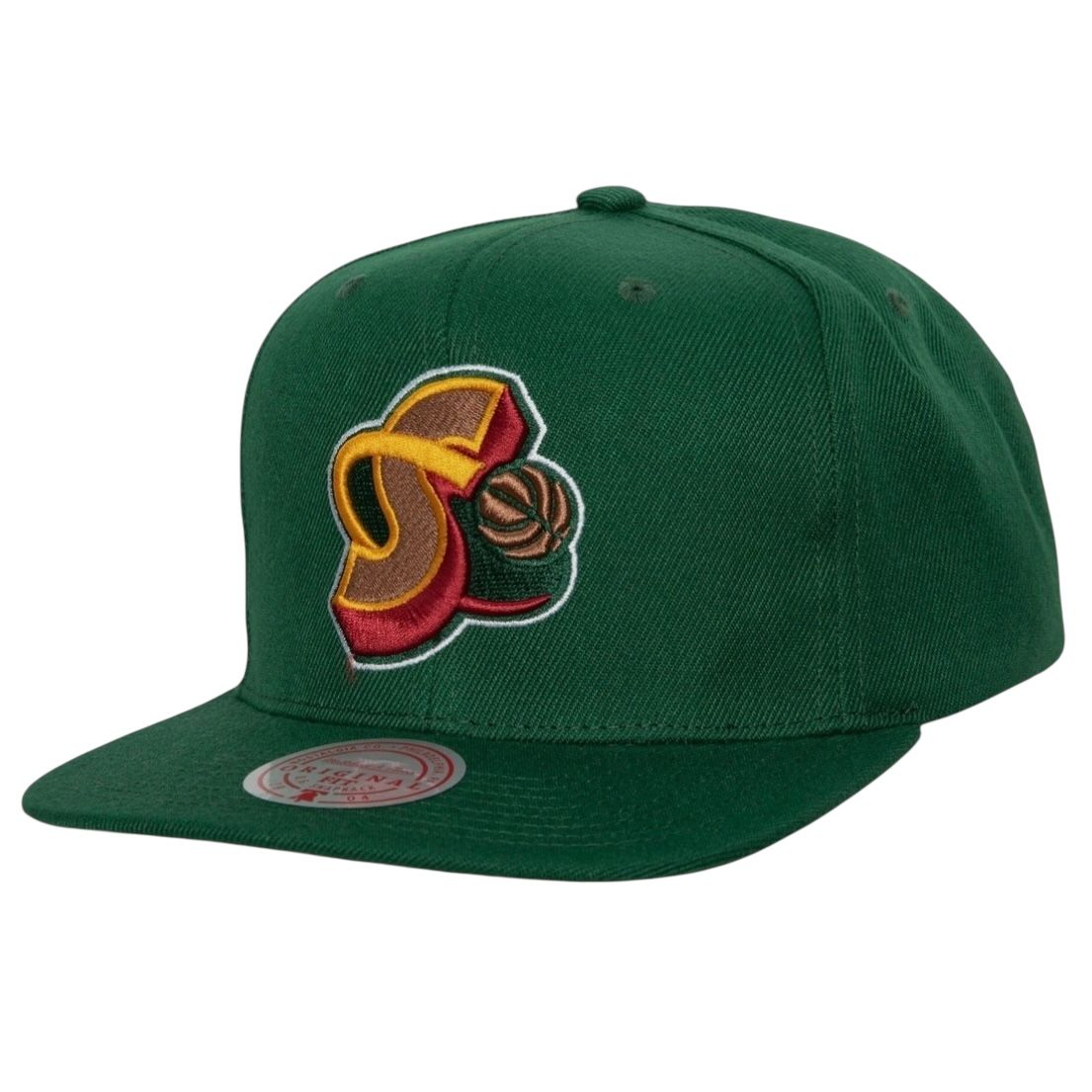 Seattle SuperSonics Men’s Green Mitchell & Ness NBA Core Snapback Hat
