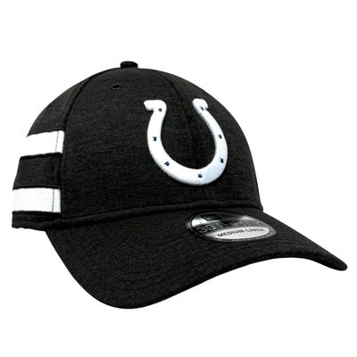 Indianapolis Colts Men’s Black Jackets New Era 39Thirty Flex Fit Hat
