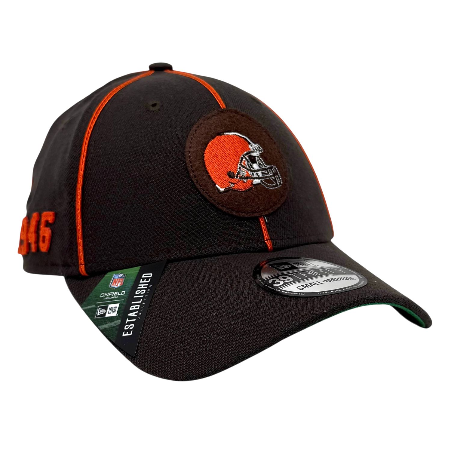 Cleveland Browns Men's New Era 39Thirty Flex Fit Hat