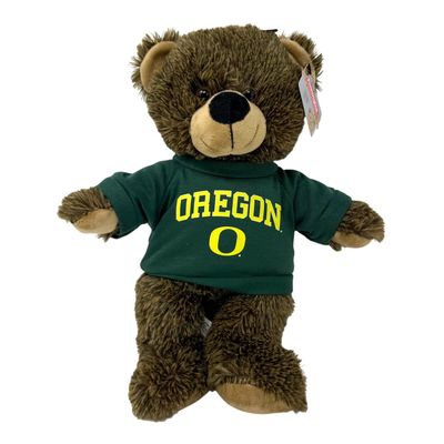 Oregon Ducks 12” T-Shirt Teddy Bear