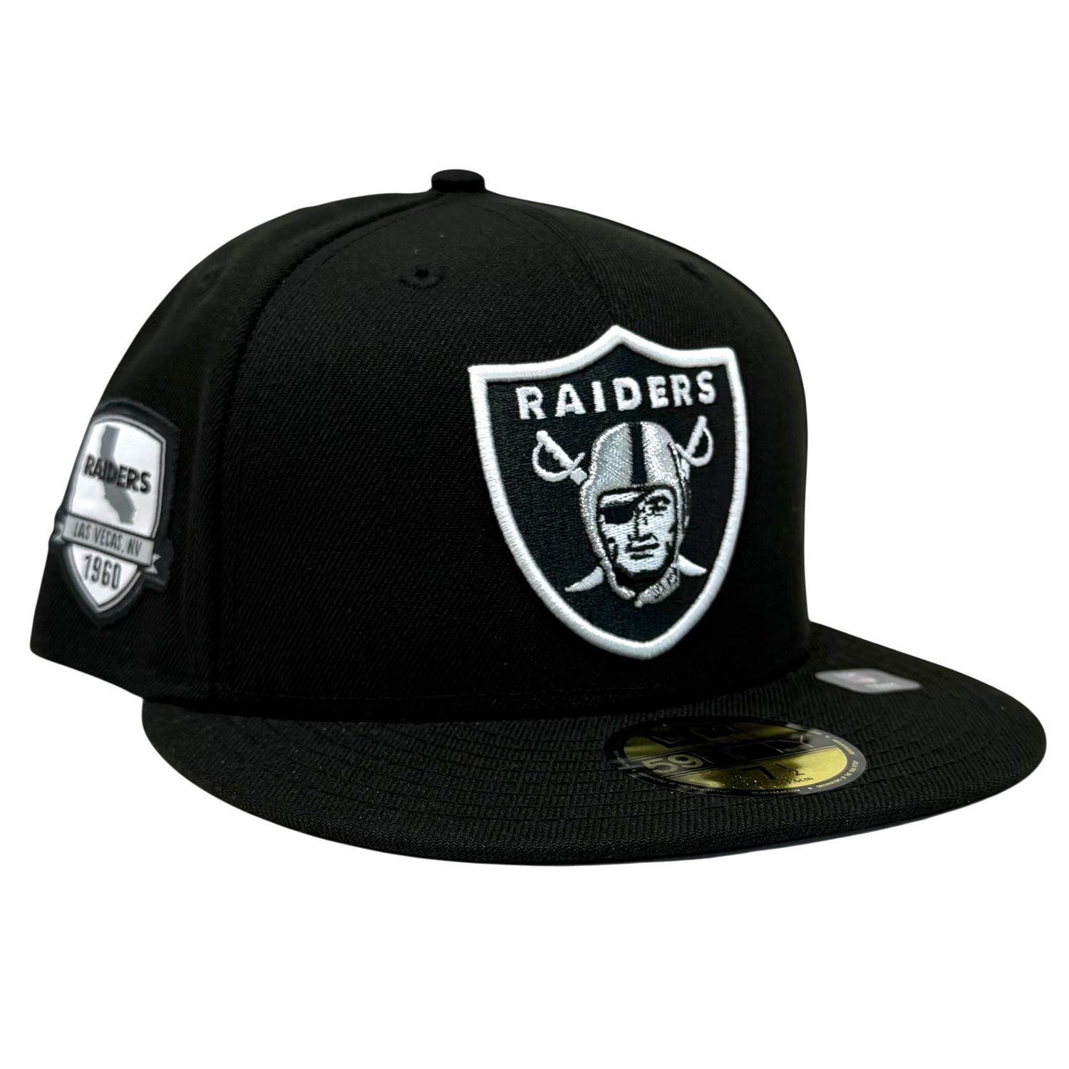 Las Vegas Raiders Men's City Side New Era 59Fifty Fitted Hat