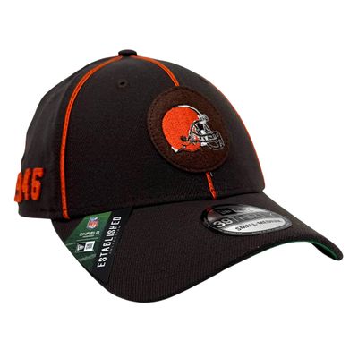 Cleveland Browns Men's New Era 39Thirty Flex Fit Hat