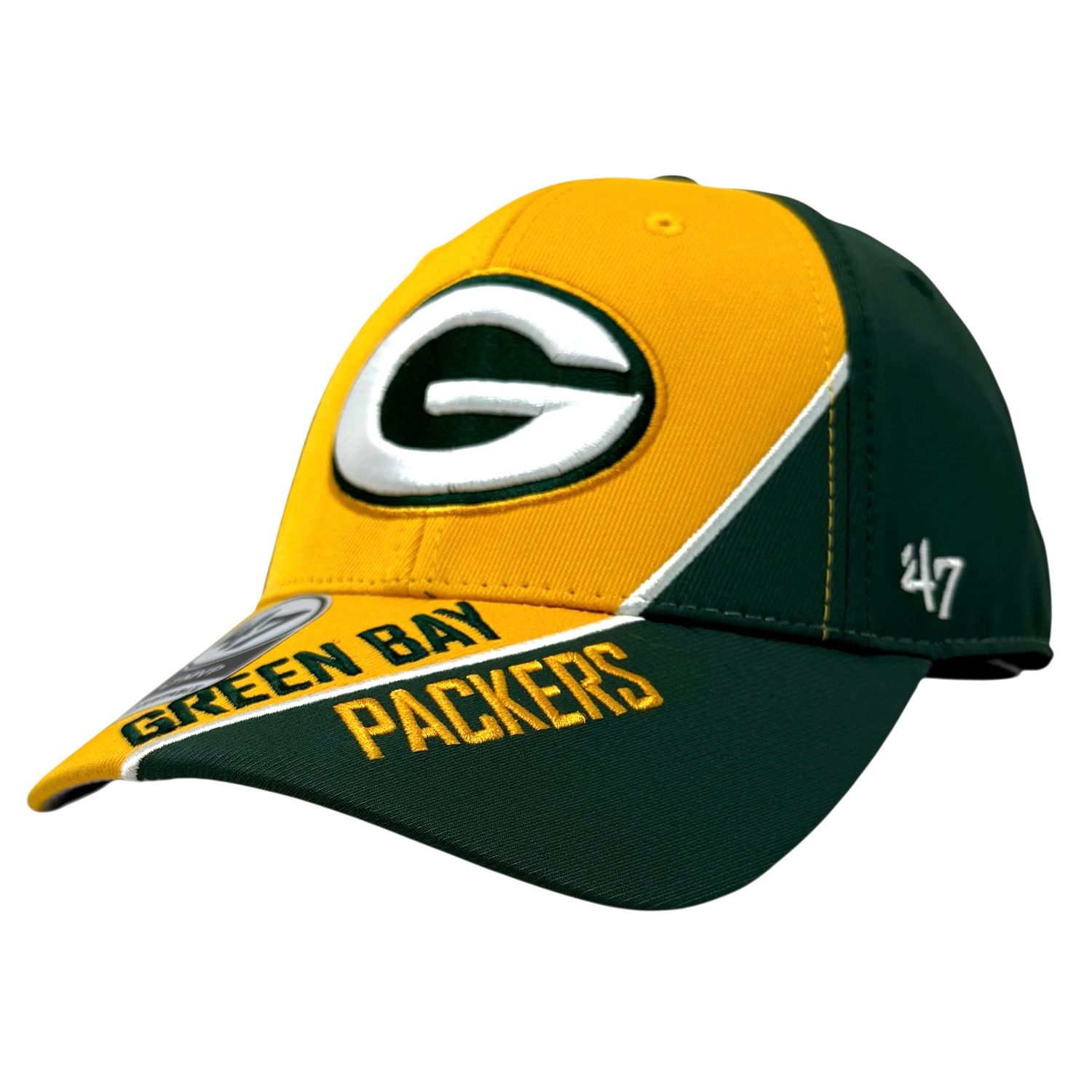 Green Bay Packers Men’s 47 Brand MVP DP Adjustable Hat