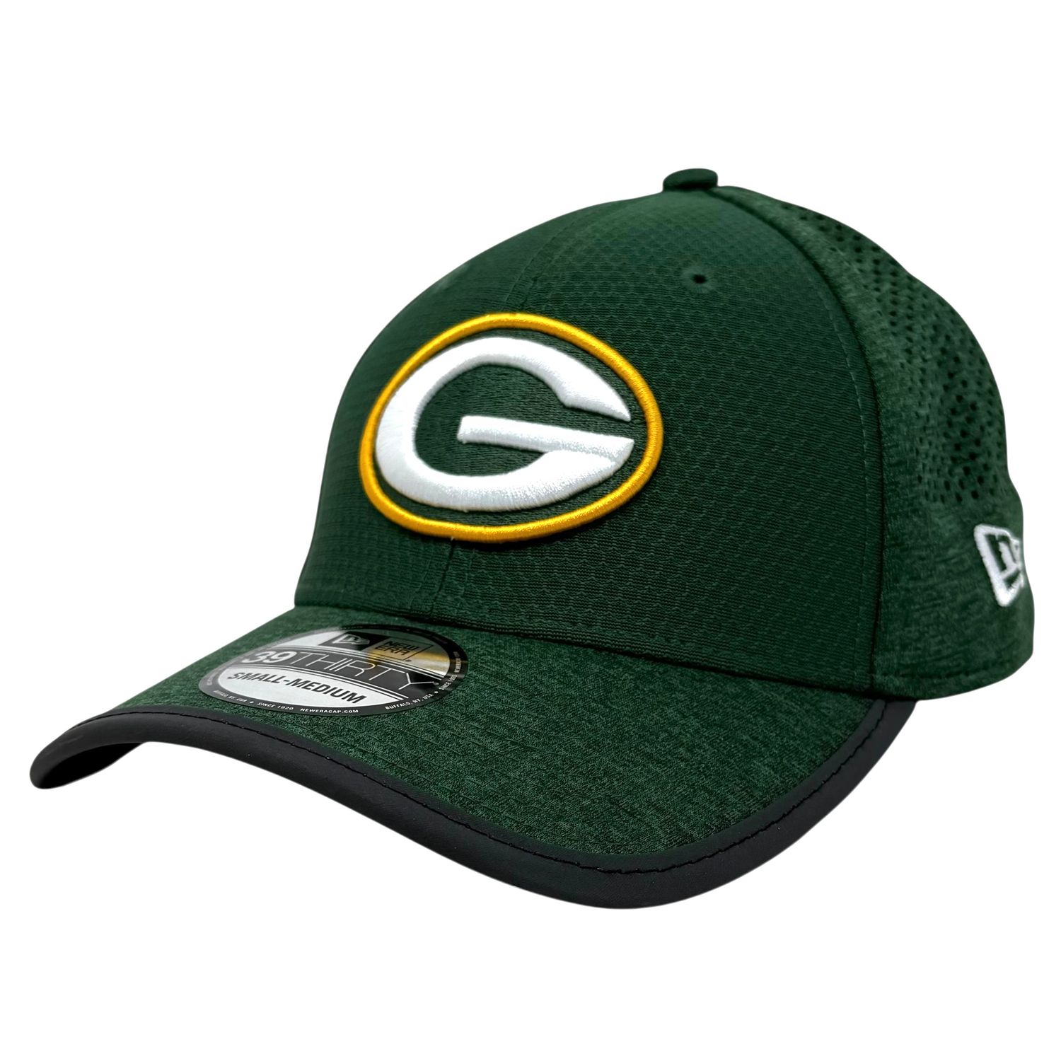 Green Bay Packers Men's New Era 39Thirty Flex Fit Training Hat