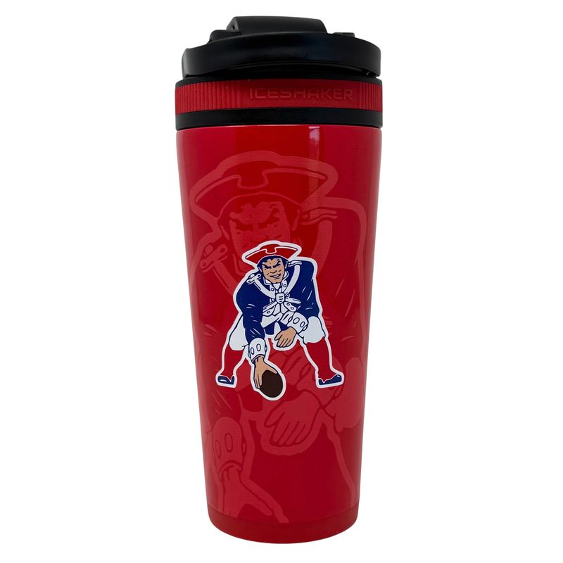 New England Patriots Retro 26oz Ice Shaker Tumbler