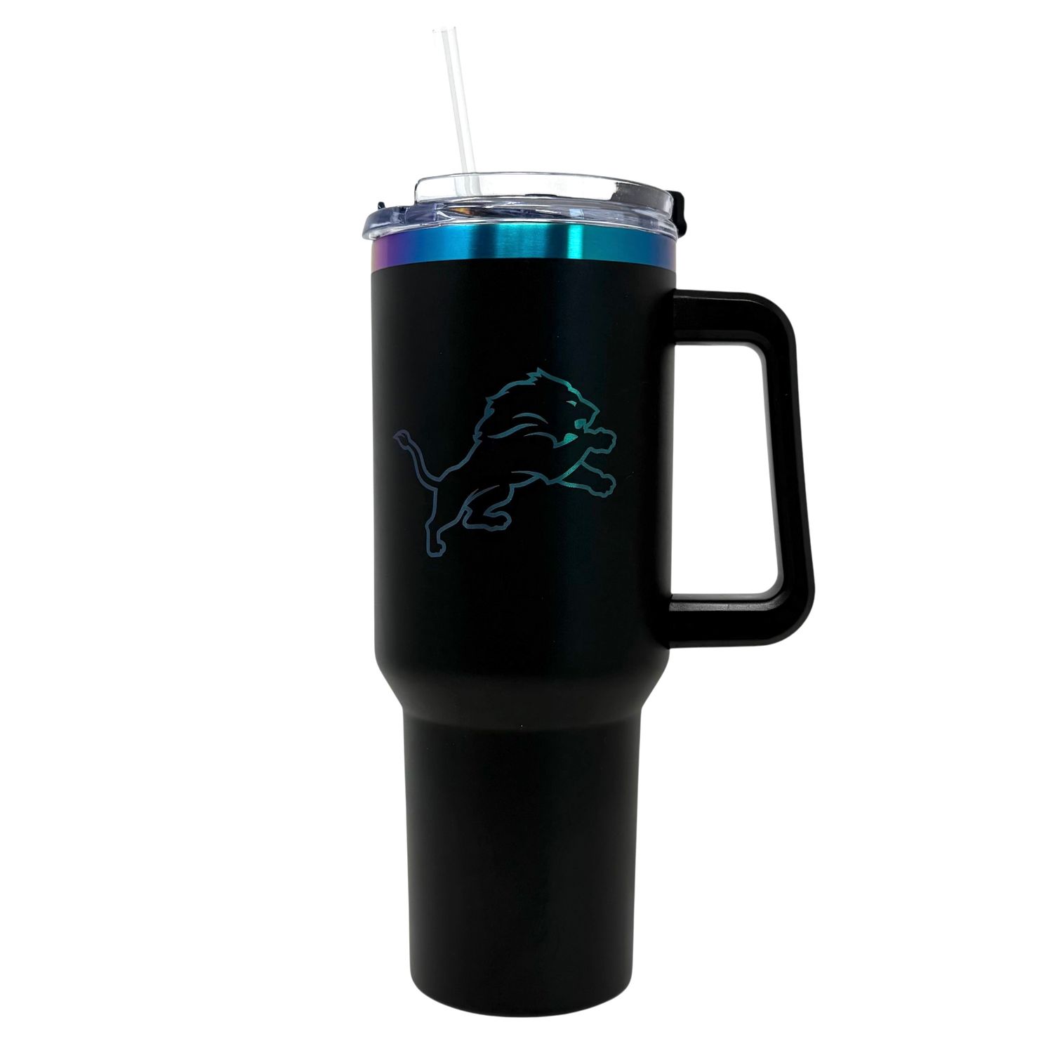 Detroit Lions 40oz Travel Tumbler With Handle