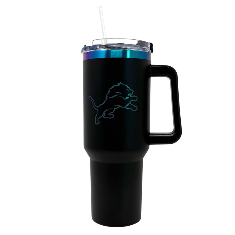 Detroit Lions 40oz Travel Tumbler With Handle