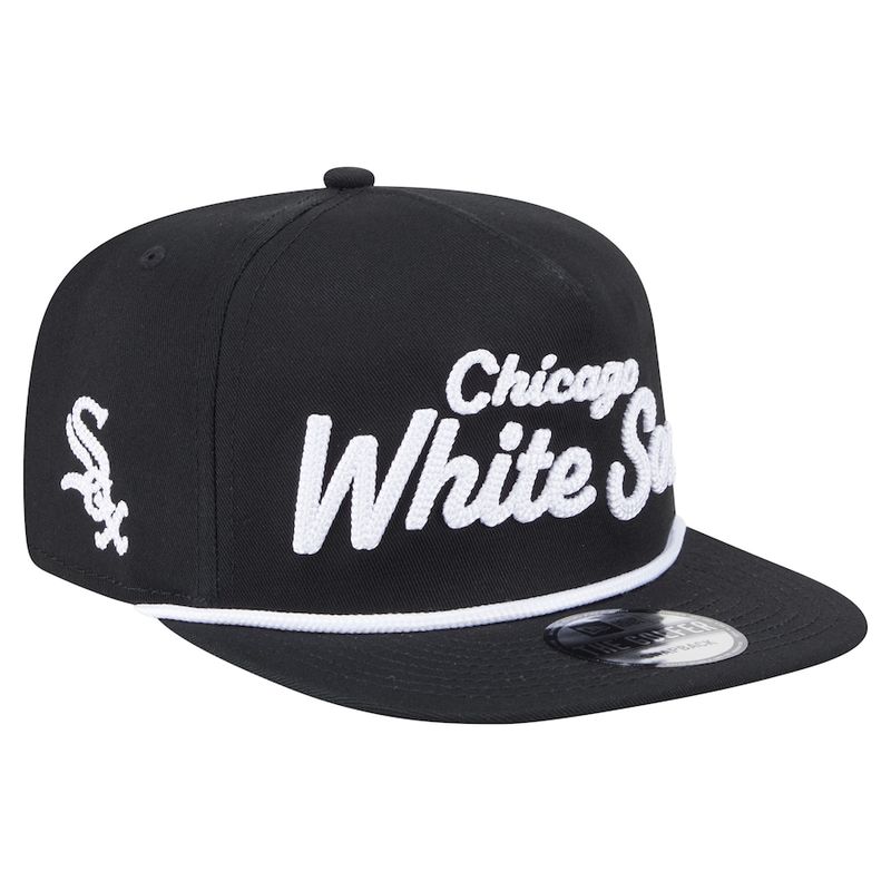 Chicago White Sox Men's New Era The Golfer Snapback Hat