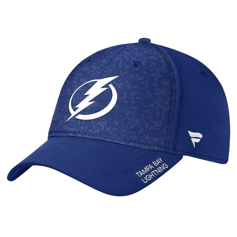 Tampa Bay Lightning Men’s Cobalt Blue Fanatics Branded Authentic Pro Stretch Fit Hat