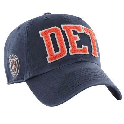 Detroit Tigers Men's Hand Point 47 Brand Clean Up Adjustable Hat