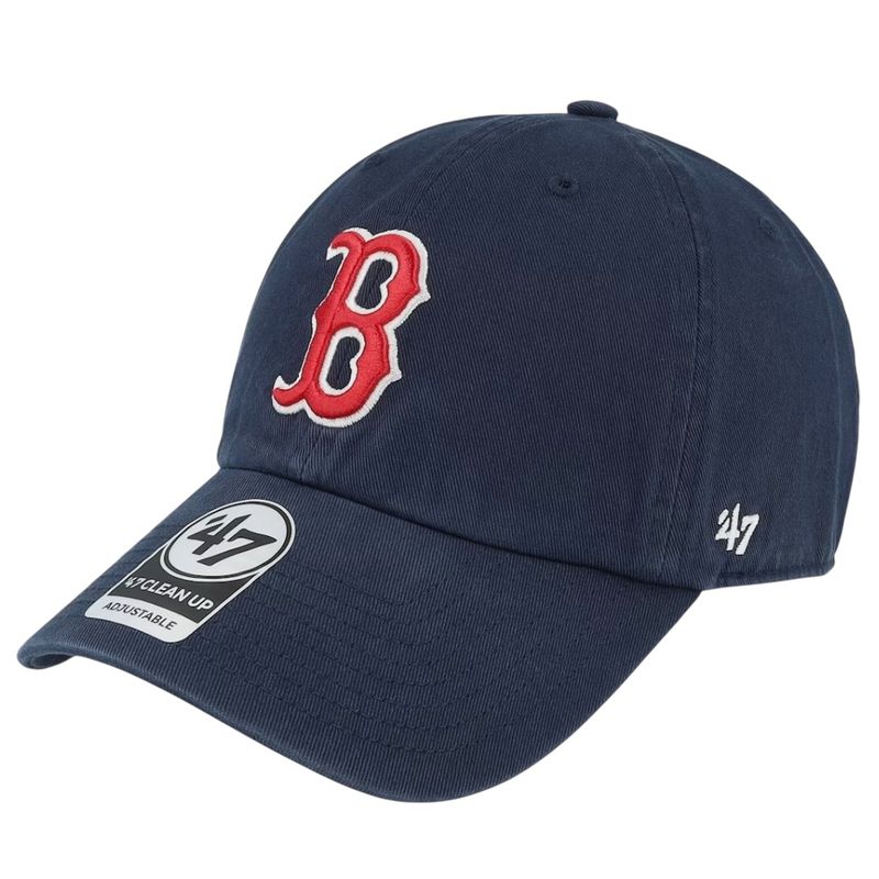 Boston Red Sox Men’s 47 Brand Clean Up Adjustable Hat