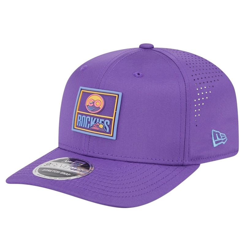 Colorado Rockies Men's Purple City Connect New Era MLB 9Seventy Adjustable Hat