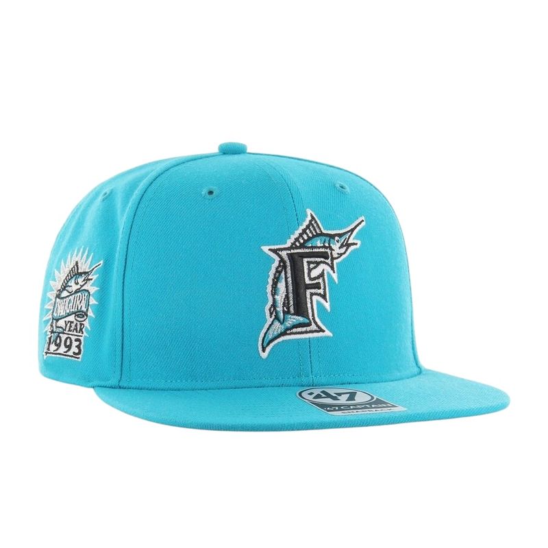 Florida Marlins Men’s 1993 Inaugural Year 47 Brand Captain Snapback Hat