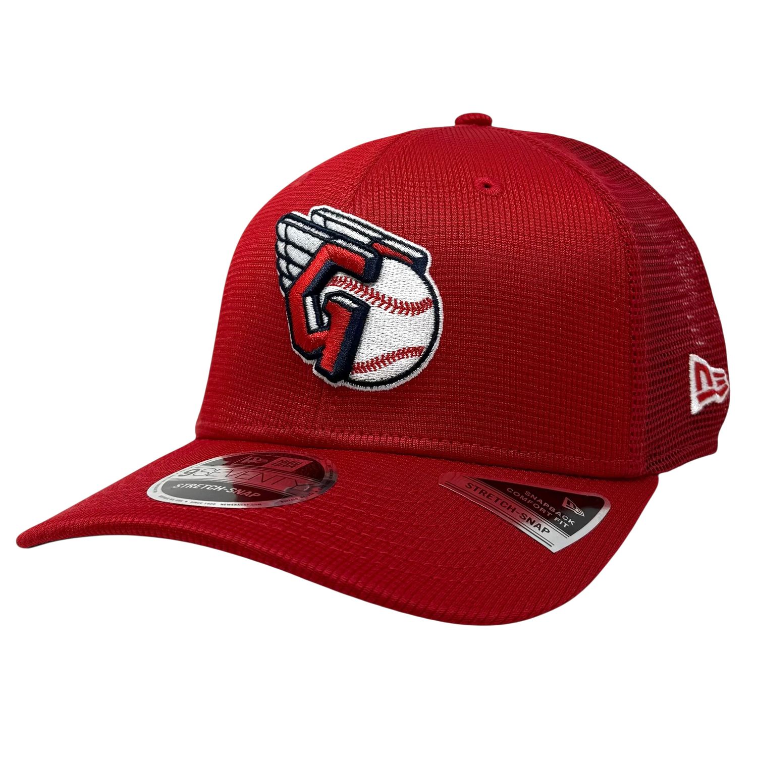 Cleveland Guardians Men's 2025 Spring Training New Era 9Seventy Stretch-Snap Hat