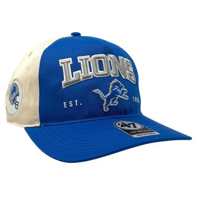 Detroit Lions Men’s Headline Blue 47 Hitch Adjustable Hat