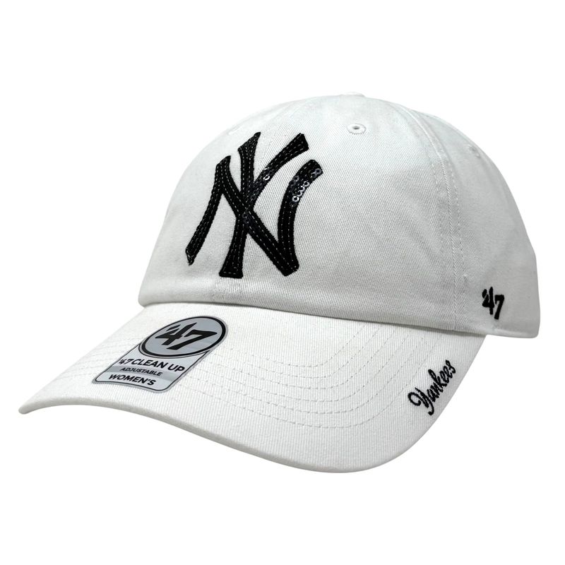 New York Yankees Women’s Sparkle Clean Up Adjustable Style 47 Brand Hat