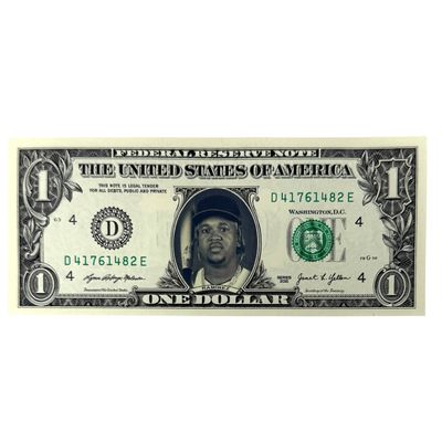 Jose Ramirez Famous Face Dollar Bill