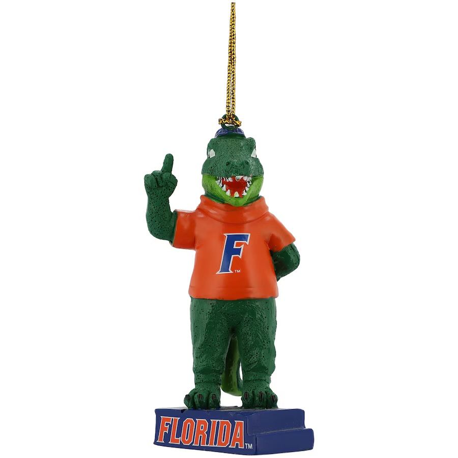 Florida Gators Mascot Statue Christmas Ornament