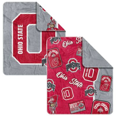 Ohio State Buckeyes 50” x 60” Dream Weave Throw Blanket