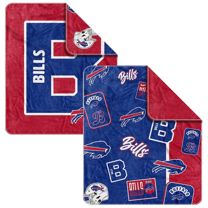 Buffalo Bills 50” x 60” Dream Weave Throw Blanket Buffalo Bills 50” x 60” Dream Weave Throw Blanket