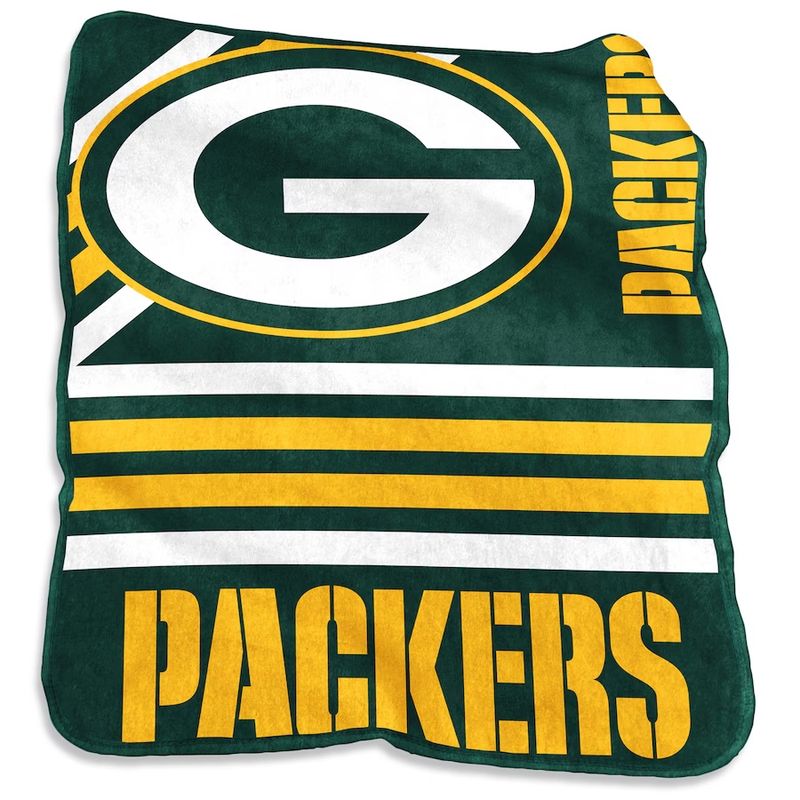 Green Bay Packers 50" x 60" Plush Raschel Throw Blanket