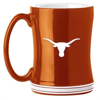 Texas Longhorns 14oz Relief Coffee Mug Texas Longhorns 14oz Relief Coffee Mug