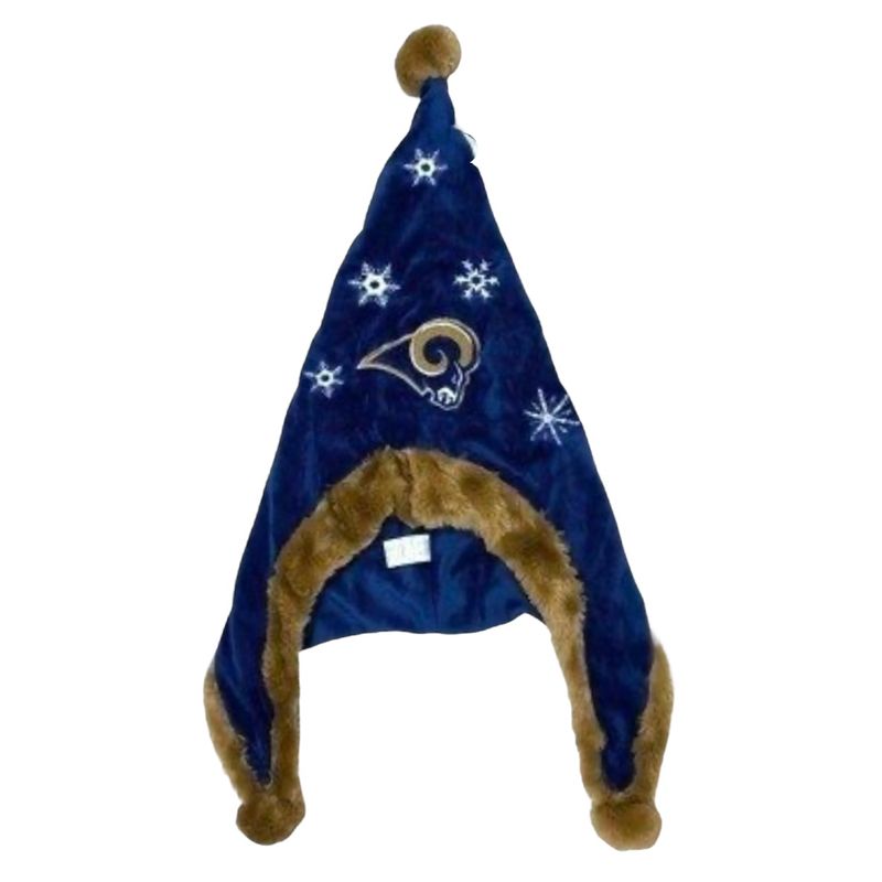 Los Angeles Rams Christmas Dangle Santa Hat Los Angeles Rams Christmas Dangle Santa Hat