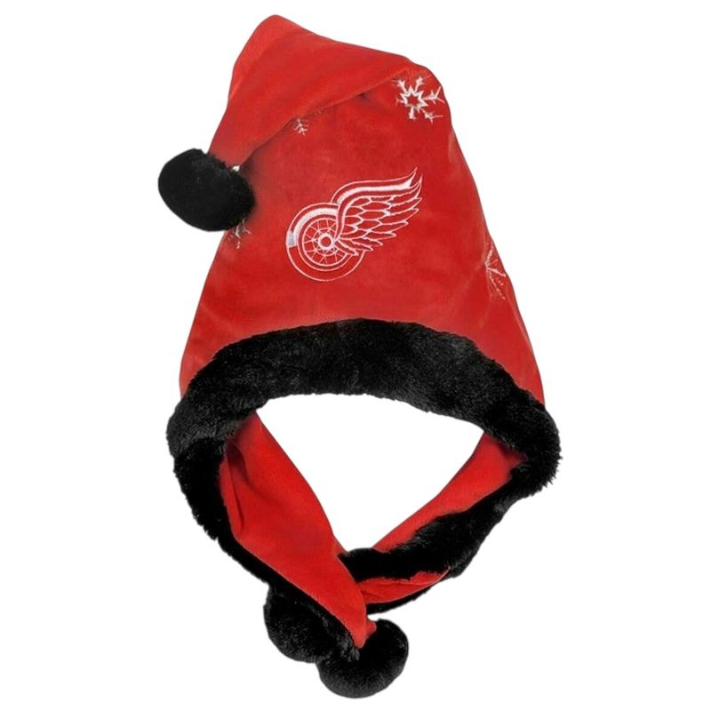 Detroit Red Wings Christmas Dangle Santa Hat Detroit Red Wings Christmas Dangle Santa Hat